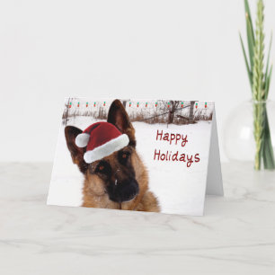 Fêtes Annuelles Cartes de fin de année pour Amoureux de les chiens