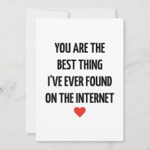 Cartes de la Saint-Valentin drôles pour petit ami,
