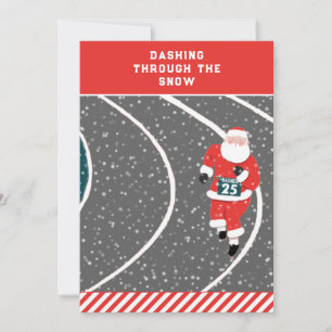 Fêtes Annuelles Cartes de Noël drôles pour coureurs
