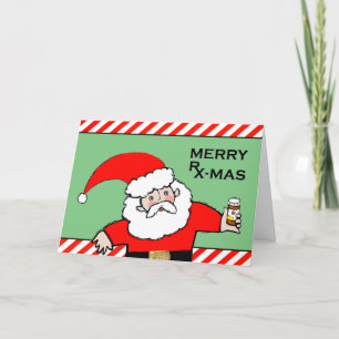 Fêtes Annuelles Cartes de Noël pour Humours de santé