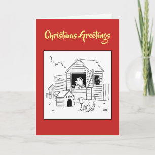 Fêtes Annuelles Cartes de Noël pour les poubelles et les dépendanc