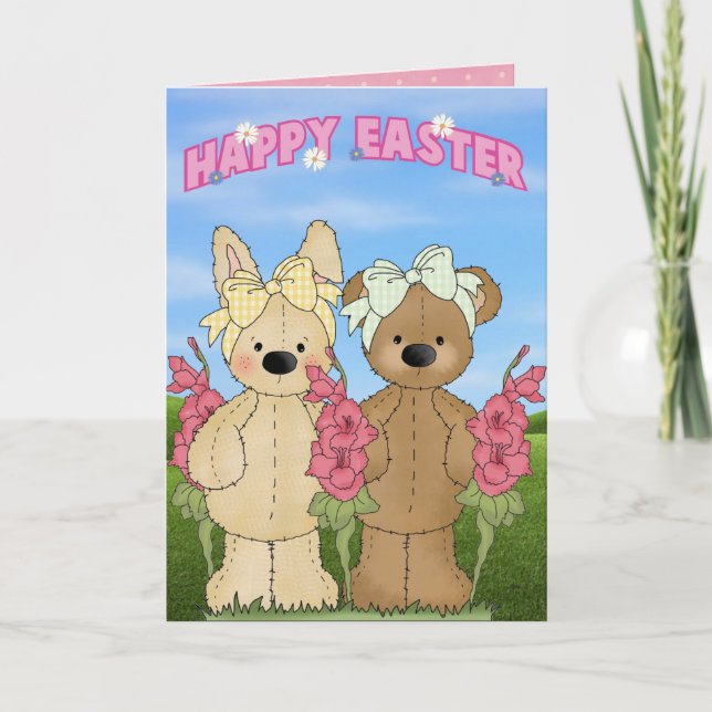 Fêtes Annuelles Cartes de Pâques pour enfants (Devant)