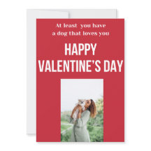 Cartes de Saint-Valentin drôles pour chiens Cadeau