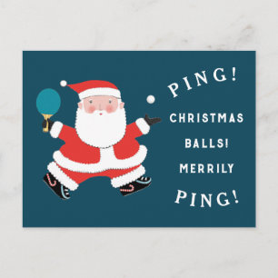 Fêtes Annuelles Cartes de vacances de Noël pour les sports