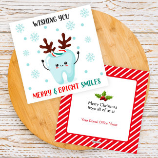 Fêtes Annuelles Cartes de vacances de Noël pour patients de cabine