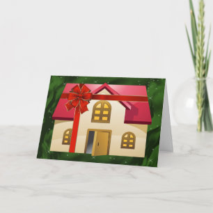 Fêtes Annuelles Cartes de vœux de vacances pour immobilier