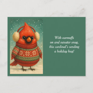 Fêtes Annuelles Jolies cartes de Noël pour enfants avec un cardina
