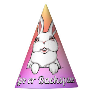 Fêtes Chapeaux de Fête de Pâques de Lapin Personnalisés 
