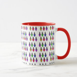 Fêtes de Noël Lumières Café Mug