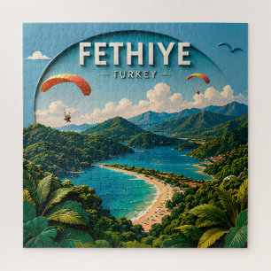 Fethiye Türkei Türkisblaue Wasser Küstenabenteuer
