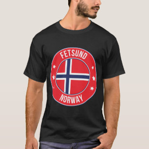 Fetsund, Norwegen Stadt T-Shirt