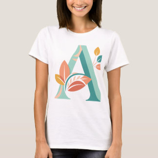Fett "A" Design T - Shirt - Erstellen Sie eine Anw