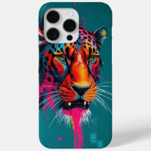Fett Abstrakte Tiger Art Print Colordern Modern