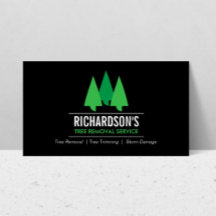 Fett-Baumservice-Logo grün/schwarz