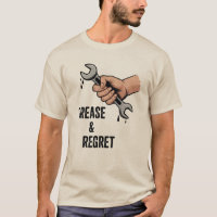 Fett & Bedauern | Lustiger Mechaniker-Humor