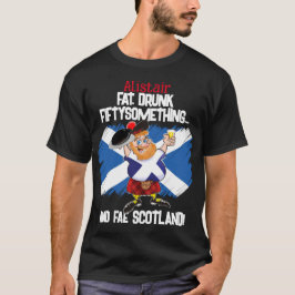 Fett, Betrunken, Fiftyetwas.. und Fee SCOTLAND! T-Shirt