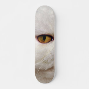 Fett Cat Evil Eye Custom Pro Park Board Skateboard