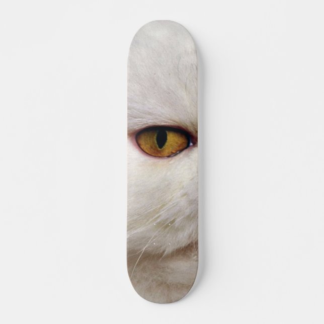 Fett Cat Evil Eye Custom Pro Park Board Skateboard (Vorne)
