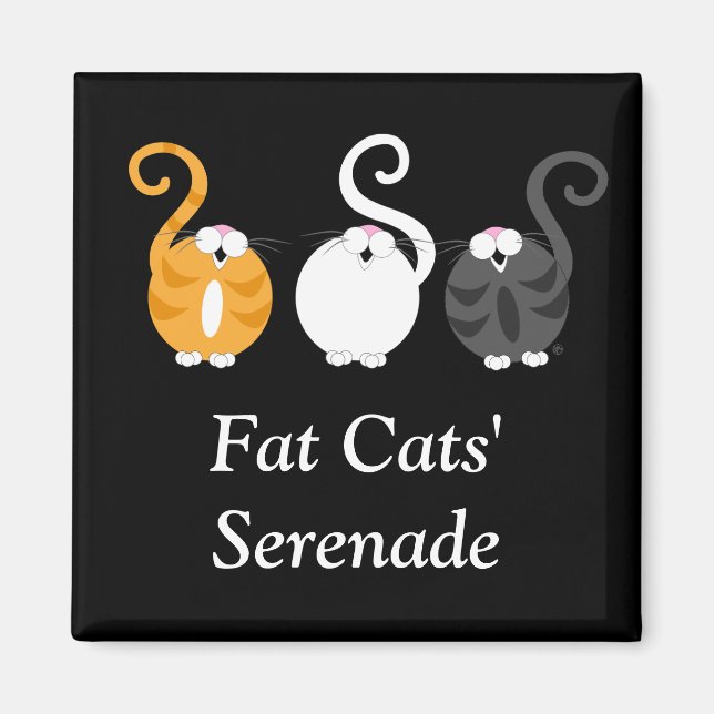 Fett Cats' Serenade Magnet (Vorne)