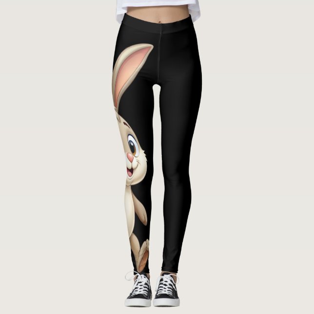 Fett Custom Leggings von Nishaam (Vorderseite)