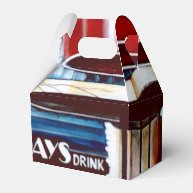 Fett Dienstag Abend Geschenkschachtel (Vorderseite)