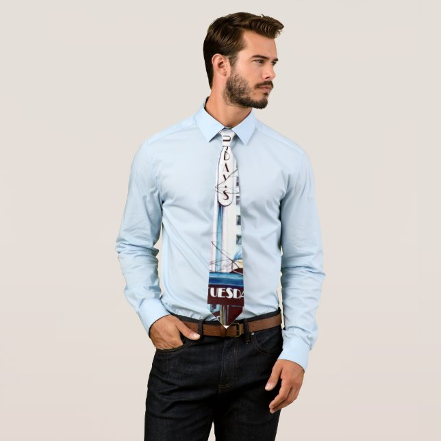 Fett Dienstag Abend Krawatte (Beispiel)