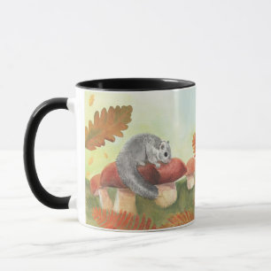Fett-Dormaus (Glis glis) Tasse