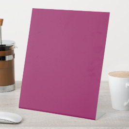Fett Farbe Block Wedite - Magenta Sockelschild