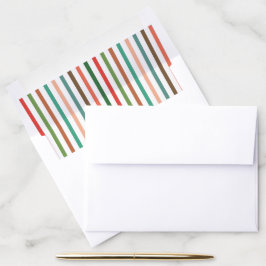 Fett farbige Streifen modern