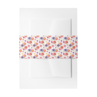fett, floral einladungsbanderole
