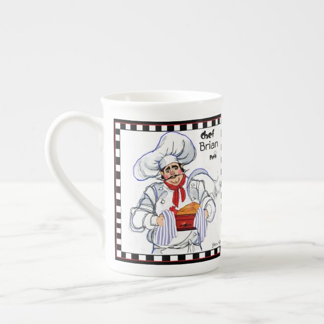 Fett Französischer Koch Tasse Art (Links)