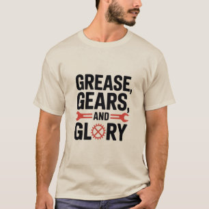 Fett-Geber und glorreiche Stolz-Design für Mechani T-Shirt