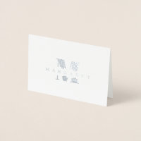 Fett gedruckter Anfangsbuchstabe Monogramm Name