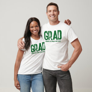 Fett Gedrucktes Abschluss Humor Design T-Shirt
