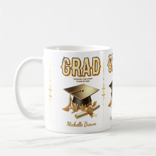 Fett gedrucktes, modernes und trendiges, personali kaffeetasse