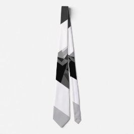 fett geometrisch-monochrome Retro-abstrakte Kunst Krawatte