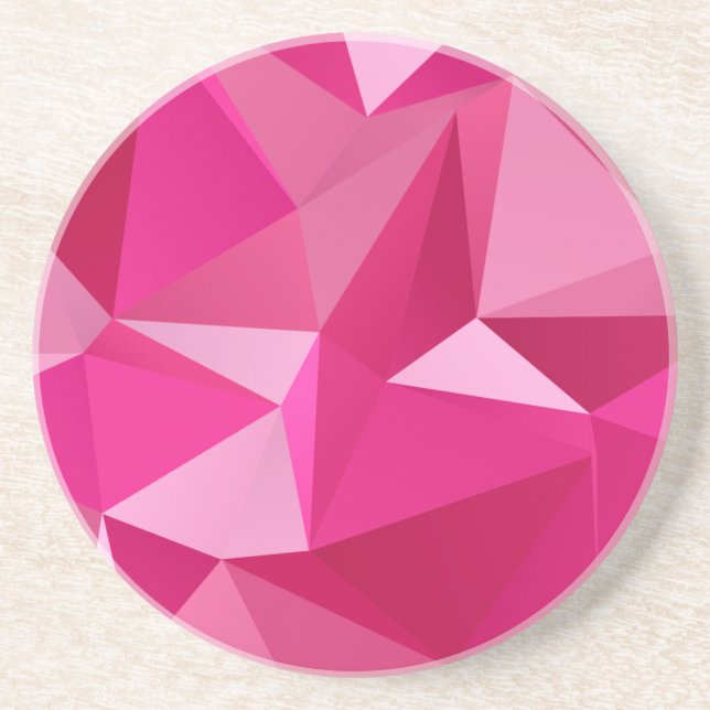 Fett geometrisches Halftone Print Untersetzer Desi (Vorne)