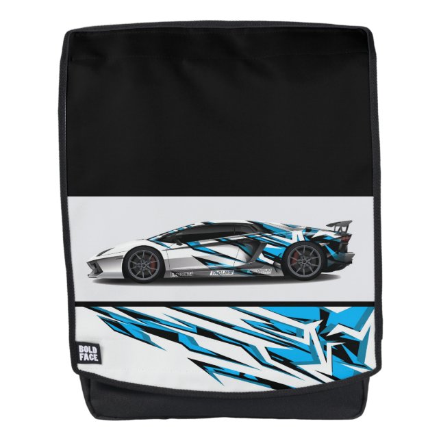 Fett gepolsterter Rucksack für Sportwagen (Vorderseite)