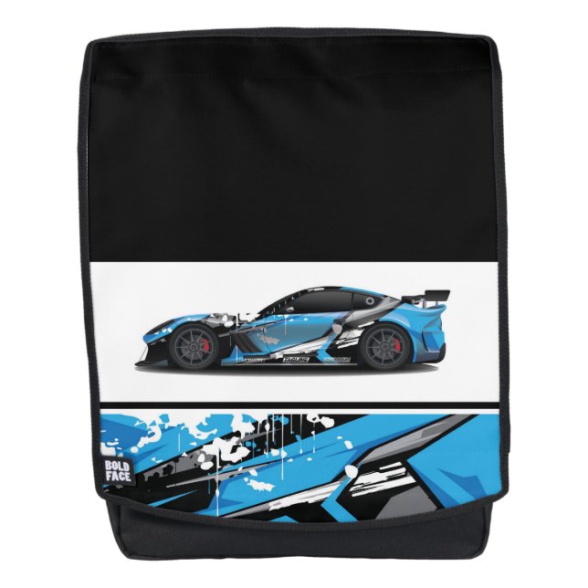 Fett gepolsterter Rucksack für Sportwagen (Vorderseite)