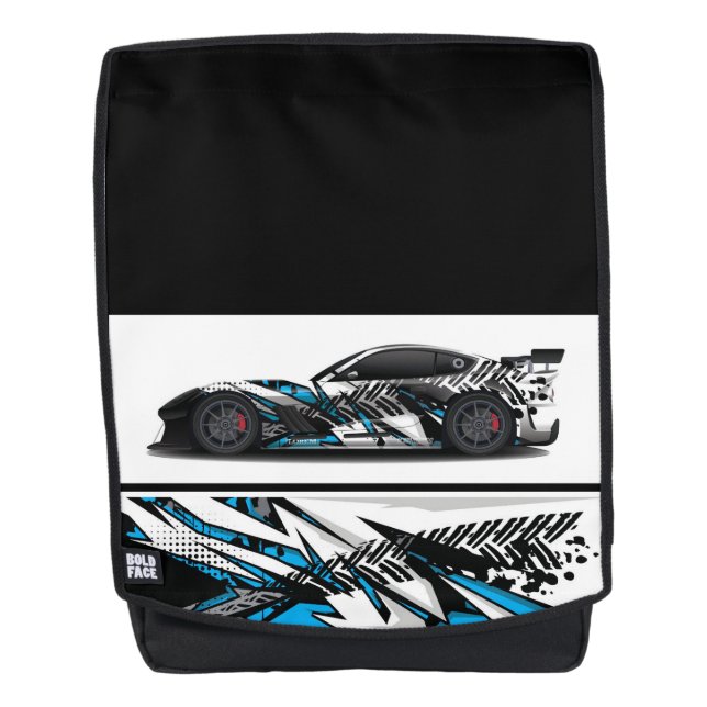 Fett gepolsterter Rucksack für Sportwagen (Vorderseite)