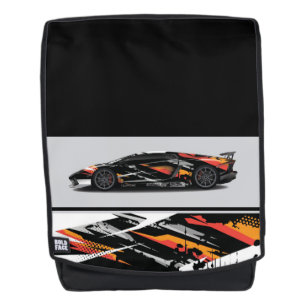 Fett gepolsterter Rucksack für Sportwagen