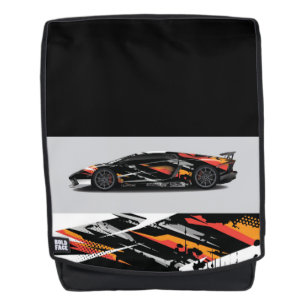 Fett gepolsterter Rucksack für Sportwagen