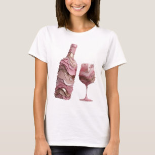 Fett Gold ABSTRACTE KUNST Abstrakte Gestaltung T-Shirt