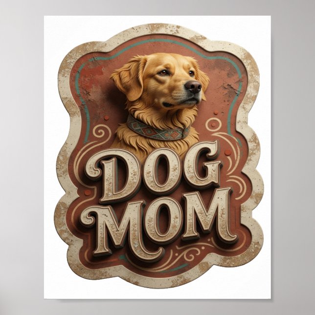 Fett Gold HUNDEMUTTER Poster (Vorne)