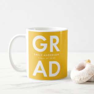Fett-Grad-Gelb-Abschluss Kaffeetasse