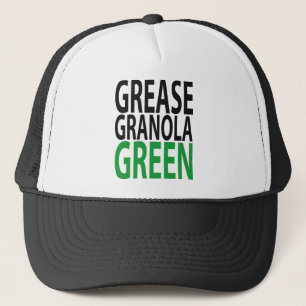 Fett, Granola, GREEN! Truckerkappe