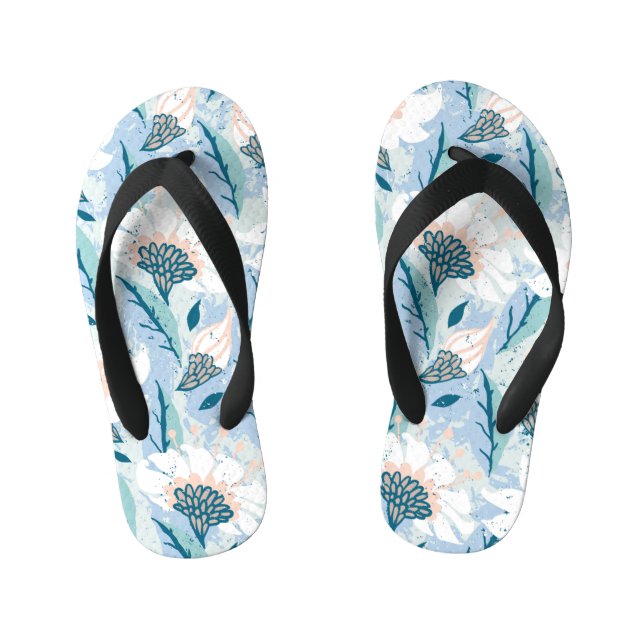 Fett handgestrichen Vintag Kinderbadesandalen (Fußbett)