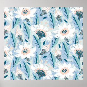 Fett handgestrichen Vintag Poster