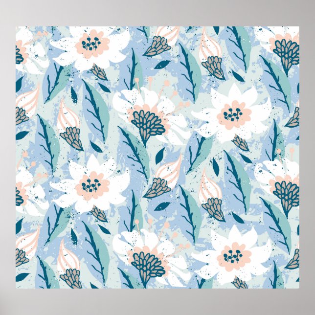 Fett handgestrichen Vintag Poster (Vorne)