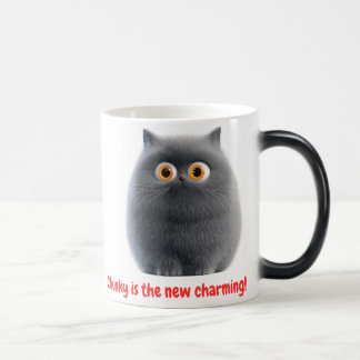 Fett-Katze - Chunky ist der neue Charme Verwandlungstasse